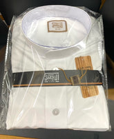 Al Aseel Thobe White Plain with Buttons